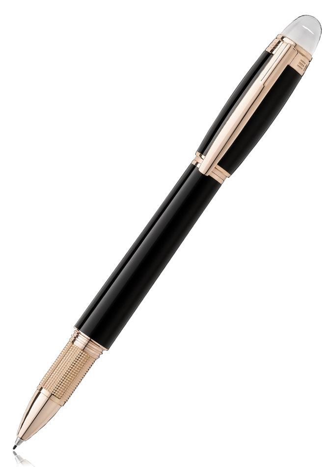 Montblanc Meisterstuck Fineliner rojo del oro